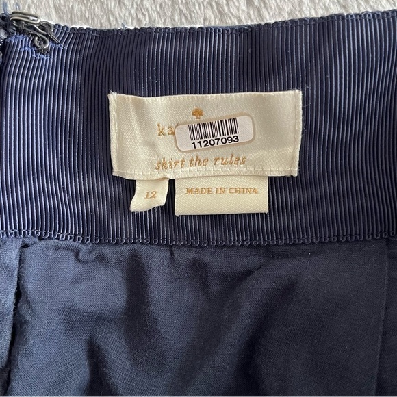 Kate Spade Shore Thing Eyelet Wrap Mini Skirt Size 12 - Picture 12 of 13